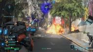Exoprimal combat (Image via Capcom)
